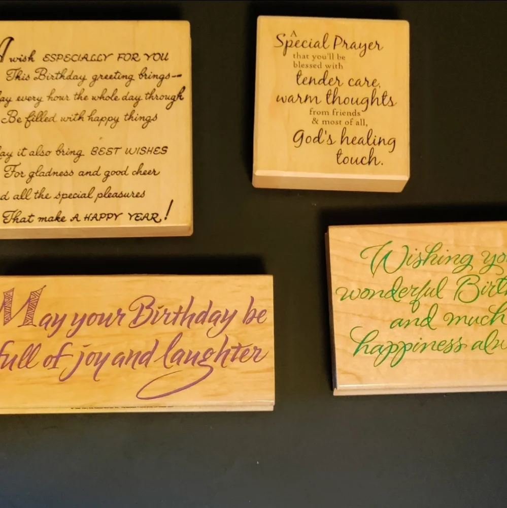 RUBBER STAMPS⭐